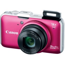 Canon PowerShot SX-230 HS 12.1 Megapixel Digital Camera Red