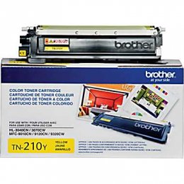 Brother TN210Y Yellow Toner Cartridge