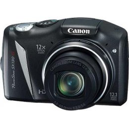 Canon PowerShot SX-130 IS 12.1 Megapixel Digital Camera Black