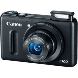 Canon PowerShot S-100 12.1 Megapixel Digital Camera Black