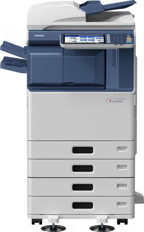 Toshiba E-Studio 3055C Multifunction Color Copier - CopyFaxes