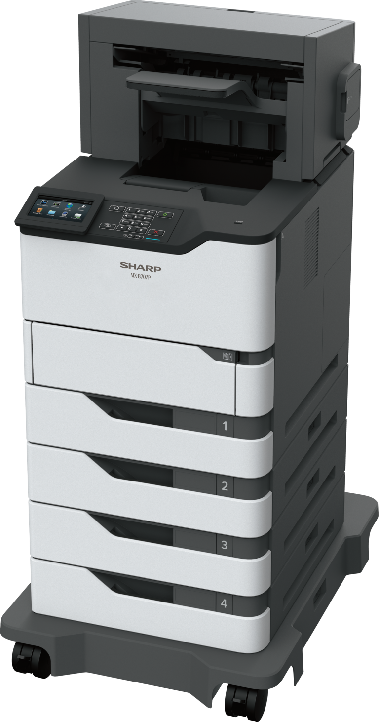 Sharp MX-B707P Black and White Printer - CopyFaxes