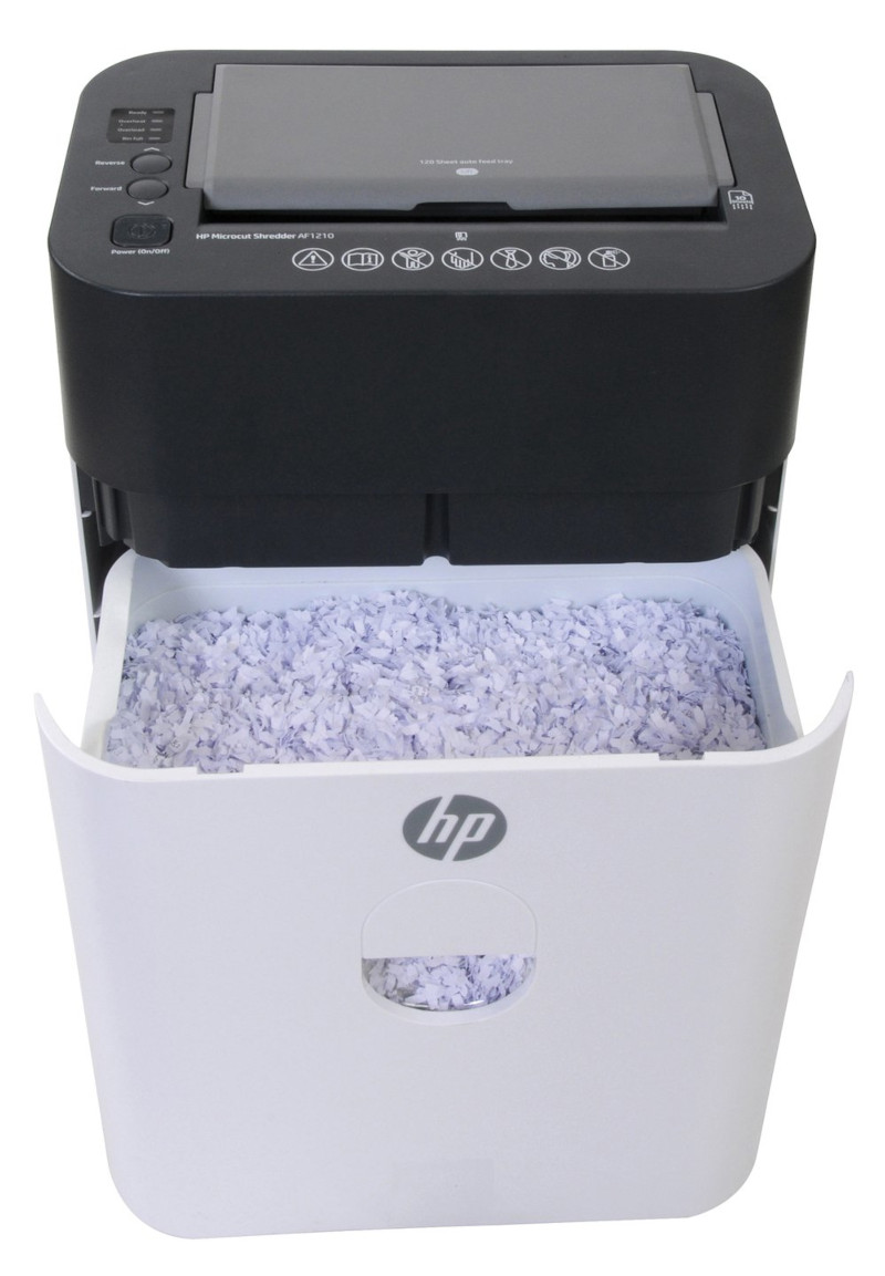 The HP AF1210 Shredder, the highest quality at the most affordable price